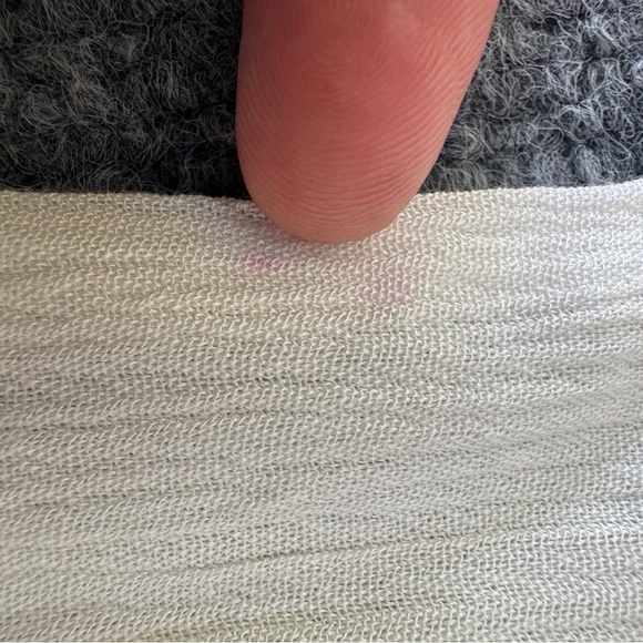 NWT Anthropologie Sarah Hann Ivory Crochet Halter Peplum Top XL Boho - Picture 14 of 14